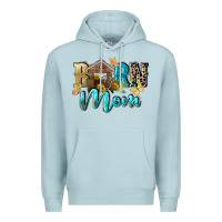 Blue Mist Barn mom Mother's Day Premium Hoodie - FaDigitalArtStudio