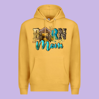 Barn Mom Mother's Day Premium Hoodie Designed By Fadigitalartstudio
