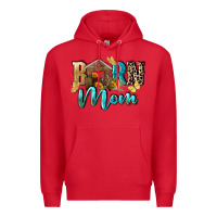 Red Barn mom Mother's Day Premium Hoodie - FaDigitalArtStudio