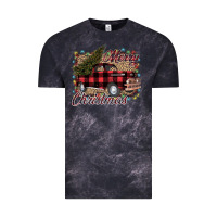 Cloud Black Merry Christmas Truck Vintage Tee - Bettercallsaul