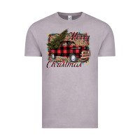 Vintage Zinc Merry Christmas Truck Vintage Tee - Bettercallsaul