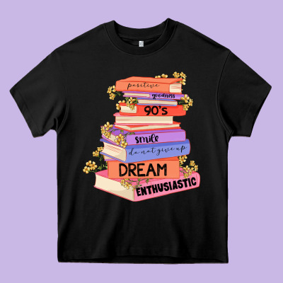 Booktroverts Heavy Core Tee Designed By Jahusdesignshop