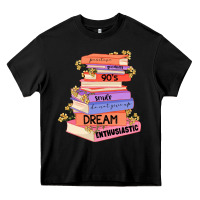 Black booktroverts Heavy Core Tee - JahusDesignShop