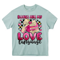 Books Are My Love Language Heavy Core Tee | Teevron