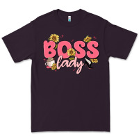 Plum boss lady Premium Tee - MaliasSmallBusiness