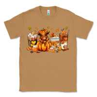 Toasted Coconut Fall Autumn cow pumpkin coffee cups Classic Tee - RanaPortraitStore