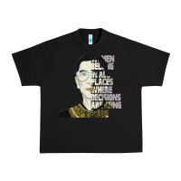 Rbg Ruth Bader Ginsburg Women Belong In All Places Urban Heavy Tee | Teevron