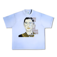 Grape Ice RBG Ruth Bader Ginsburg Women Belong In All Places Urban Heavy Tee - Bettercallsaul