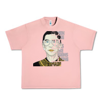 Salmon RBG Ruth Bader Ginsburg Women Belong In All Places Urban Heavy Tee - Bettercallsaul