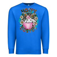 True Royal Happy Easter Premium Sweatshirt - CowhideDigitalArt