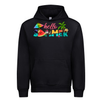 Black hello summer Urban Hoodie - Artiststas