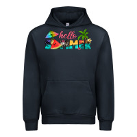 Navy hello summer Urban Hoodie - Artiststas