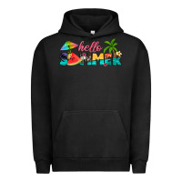 Pigment Black hello summer Urban Hoodie - Artiststas