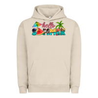 Pigment French Oak hello summer Urban Hoodie - Artiststas