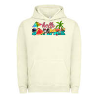 Pigment Pistachio hello summer Urban Hoodie - Artiststas