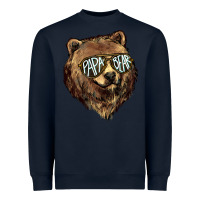 Papa Bear Heavyweight Sweatshirt | Teevron