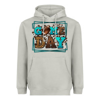 Moon Dust Game day American Football leopard frame Heavyweight Hoodie - LillyAllenDesigns