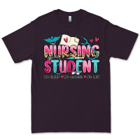 Plum nursing student no sleep no money no life Premium Tee - MaliasSmallBusiness