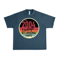 Midnight Navy 15th Birthday gift Vintage 2004 Urban Heavy Tee - Bettercallsaul