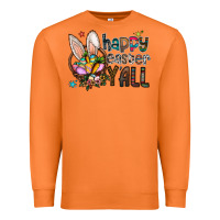 Carrot Happy Easter Y'all Premium Sweatshirt - CowhideDigitalArt