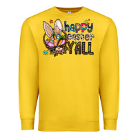 Lemon Happy Easter Y'all Premium Sweatshirt - CowhideDigitalArt