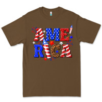 Cacao America Premium Tee - NancyCooperArtShop