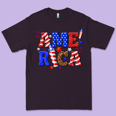 America Premium Tee Designed By Nancycooperartshop