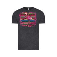 Vintage Black Flamingo Christmas Vintage Tee - Bettercallsaul