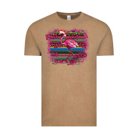 Vintage Coffee Flamingo Christmas Vintage Tee - Bettercallsaul