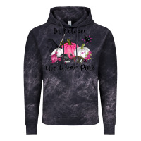Cloud Black in october we wear pink Vintage Hoodie - RanaPortraitStore