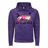 Cloud Purple in october we wear pink Vintage Hoodie - RanaPortraitStore