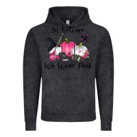 Vintage Black in october we wear pink Vintage Hoodie - RanaPortraitStore