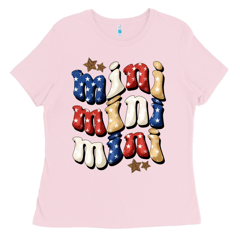 American Mini Ladies Tee by NancyCooperArtShop | Teevron