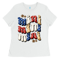 White American mini Ladies Tee - NancyCooperArtShop