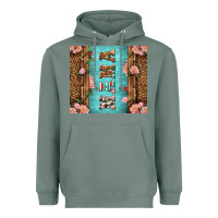 Sage Western Mama Pink Roses Mother's Day Heavyweight Hoodie - LillyAllenDesigns