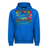 Cobalt sunrise sunburn sunset repeat Urban Hoodie - Artiststas