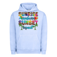 Pigment Grape Ice sunrise sunburn sunset repeat Urban Hoodie - Artiststas