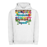 Pigment Lunar Rock sunrise sunburn sunset repeat Urban Hoodie - Artiststas