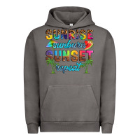 Pigment Tornado sunrise sunburn sunset repeat Urban Hoodie - Artiststas