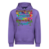 Tulip sunrise sunburn sunset repeat Urban Hoodie - Artiststas
