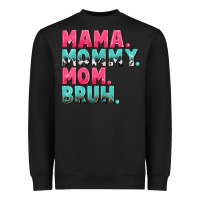 Black Mama Mommy Mom bruh Mother's Day Heavyweight Sweatshirt - CowGirlArtShop