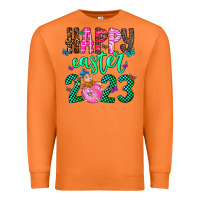 Carrot Happy Easter Premium Sweatshirt - CowhideDigitalArt