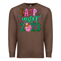 Chestnut Happy Easter Premium Sweatshirt - CowhideDigitalArt