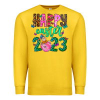 Lemon Happy Easter Premium Sweatshirt - CowhideDigitalArt