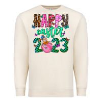 Sandshell Happy Easter Premium Sweatshirt - CowhideDigitalArt