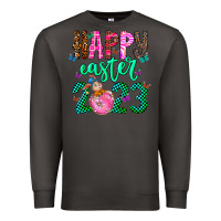 Smoke Happy Easter Premium Sweatshirt - CowhideDigitalArt