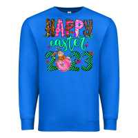True Royal Happy Easter Premium Sweatshirt - CowhideDigitalArt