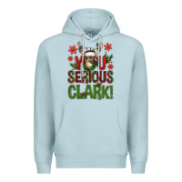 Blue Mist you serious clark with deer bbs Premium Hoodie - BundleAndBundleShop