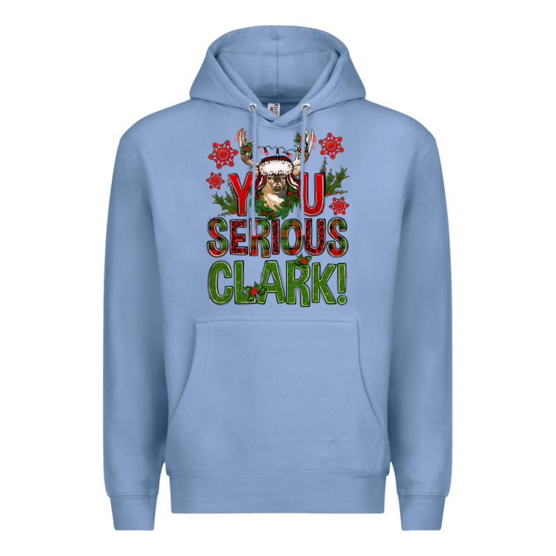 You Serious Clark With Deer Bbs Premium Hoodie by BundleAndBundleShop | Teevron