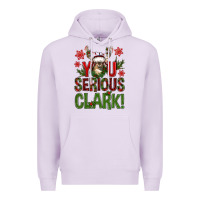 Lilac you serious clark with deer bbs Premium Hoodie - BundleAndBundleShop